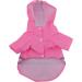 Outdoor Puppy Pet Rain Coat with Hood Waterproof Jackets PU Reflective Raincoat for Dogs Cats Apparel Clothes XL Pink - Buy Online on GoSupps.com