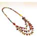 Kesyoo Bohemian Multi-Layer Coconut Pearl Necklace | Colorful Pendant Jewelry for Women | Perfect Summer Party & Hawaii Luau Gift - Buy Online on GoSupps.com