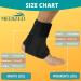 MEDIZED Ankle Brace - Adjustable Lace-Up Support for Running Basketball & Injury Recovery | Unisex Ankle Wrap for Men Women & Kids (Medium - Buy Online on GoSupps.com