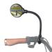 Bike Mirror, Bicycle Rear View Handlebar Mirrors Wide Angle Acrylic Convex Safety Adjustable Rotatable Scratch Resistant Shockproof Aluminum Tube Bike Mirrors for Mountain/Kids/Ebike Bikes (1 piece)