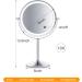 Illumaxinf Makeup Mirror with Lights - 10X Magnifying, Rechargeable, 3 Color Lighting, USB - Buy Online on GoSupps.com