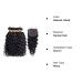 10A Brazilian Water Wave Human Hair Bundles with Closure - Natural Black Virgin Hair Extensions for Black Women (10 12 14 + 10 Closure) | Free Part Lace Closure Included - Buy Online on GoSupps.com