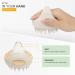 Aimike Scalp Massage Brush Set - 2 Healthy Silicone Shampoo Brushes for Hair Growth & Dandruff Relief - Scalp Massager for Wet & Dry Hair - Buy Online on GoSupps.com