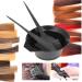 UKD Hair Coloring Kit Tool with Brush Bowl Set Double Sided Coloring Hair Salon Black for Fashion 3PCS Hairdressing Tool - Buy Online on GoSupps.com