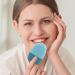 Facial Ice Mold - Ice Face Massager | Silicone Ice Facial Roller Ice Holder Reusable Face Ice Mold Skin Care For Eye Puffiness Relief Face Beauty Blue - Buy Online on GoSupps.com