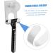 Cabilock 8 pcs No Hook Shaving Hooks - Bathroom Razor Storage & Holder Aluminum Alloy Razor Shaver Organizers - Buy Online on GoSupps.com