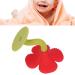 Rose Red Baby Teething Toy for Pain Relief | Easy-to-Grasp Teether with Ergonomic Handle for Chewing - Buy Online on GoSupps.com