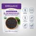 Piping Rock Elderberries Dried Organic | 1lb Bulk Supplement | European Whole Berries | Vegetarian Non-GMO Gluten Free - Buy Online on GoSupps.com