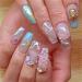 WINBST DivaScarlet Aquarium Nails Art Tips - 100 Pieces DIY French Acrylic Nail Tips with Box for Stunning Nail Art - Buy Online on GoSupps.com
