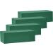 Floral Foam Blocks (4 Bricks) - Green Wet Florist Foam for Fresh and Artificial Flowers - 8.8x4.1x2.7 Size for Arts and Crafts - Buy Online on GoSupps.com