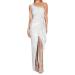 Hanxiulin party dress ladies cocktail party dress long Elegant ball dress sexy dresses Samt dress clothes dressing dresses for women white xxl