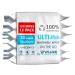 Moist toilet paper 120 pieces 15x20cm wet towels alcohol -free wet wipes biodegradable enriched with aloe vera and vitamin E 15x20 cm flusable toilet wipes Flushable 120 pieces (1 Pack)