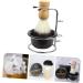 Shop Lurrose 4 Sets Razor Foam Shell Metal Stalls - Premium Hairdressing Brush Holders Shaving Accessories and Clips for a Perfect Grooming Experience | International Shipping Available - Buy Online on GoSupps.com