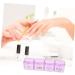 minkissy 2 Sets Nail Art Storage Box Ornament Container Storage Containers Nail Acrylic Powder Nail Organizer Dip Powder Organizer Makeup Drawer Fixed Box Accessories Abs - Buy Online on GoSupps.com