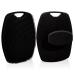 Silicone Body Scrubber Premium Silicone Shower Scrubber for Nourishing Cleaning & Exfoliating Your Skin Lather Boosting Bristles with Ergonomic No-Slip Handle Body Exfoliator for Men and Women Body Scrubber-black
