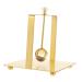 Tissue Dispenser Stand Holder Holdergolden Crystal Windproof Golden Dinner Serviette Tabletop Rack Golden 15.00X13.50X13.50CM