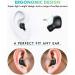 LEZII Single Bluetooth Earbud Mini Wireless Headset with Mic and Magnetic USB Charging - Waterproof Sport Earpiece for Samsung iPhone - Ideal for Car, Business Use - Buy Online on GoSupps.com