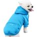 JECIKELON Winter Dog Hoodie Sweatshirt - Waterproof Chihuahua Costume (X-Small Y02-Blue) | Stylish & Warm Pet Apparel - Buy Online on GoSupps.com