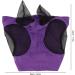Horse Mesh Fly Mask Breathable Elastic Horse Face Mask with Ears Riding Equestrian Equipment (Purple) - Buy Online on GoSupps.com