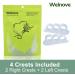Welnove Bladder Plaster - Waterproof Hydrocolloid Gel Pads Self-Adhesive 14 Pieces with 3 Holes for Enhanced Wound Protection - Buy Online on GoSupps.com