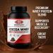 Cocoa WHEY Protein Powder Chocolate Flavor | Premium Whey Protein Concentrate & Isolate Blend | Supports Muscle Growth Recovery & Energy | GMP Certified Non-GMO USA-Made (2 lbs) - Buy Online on GoSupps.com