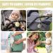 Aolso Dummy Holder Case Set 2PCS Silicone Dummy Holder Case Baby Dummy Holder Case Pacifier Holder Case Portable Soother Pods for Baby Baby Pacifier Case for Travel Home (Yellow/Grey) - Buy Online on GoSupps.com