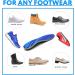 Orthotic Shoe Insoles with Arch Support for Metatarsal and Heel Pain Relief, Unisex - Size UK-4 (9.05 inches) Navy Blue - Buy Online on GoSupps.com