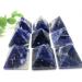 Crystal Rough Natural Crystals and Stones 20-30mm Natural Blue Sodalite Quartz Crystal Pyramid Reiki Tower Home Ornaments Decoration Stones for Decoration ERTEYIN - Buy Online on GoSupps.com
