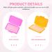 Healvian Dental Wax 6pcs Orthodontic Teeth Care Waxes - Mixed Color Wax for Brace Wearers - Buy Online on GoSupps.com
