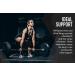 RIMSports Knee Wraps for Weightlifting & Squats - Ideal Elastic Support for Men and Women - 80 inches Black - Buy Online on GoSupps.com