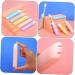 Buy SOLUSTRE 5pcs Folding Travel Toothbrush Set - Portable Travel Accessories for Adults - Ideal for Camping & Home Use - Buy Online on GoSupps.com