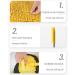 Rotating Mop Microfibre Outdoor Mop Washing Brush for Office Cleaning Household Cleaning Window Cleaning Yellow Commemoration Day to Pursue Happiness Smooth Sailing - Buy Online on GoSupps.com