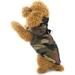 Smalllee Lucky Store Waterproof Dog Jacket & Coat for Small Dogs - Winter Wear for Chihuahua & Shih Tzu - Green/Camouflage - Buy Online on GoSupps.com