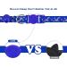 Tagme Cat Neck Band 2-Pack - Reflective Safety Collar with Name & Address Shield for Kittens | Adjustable 15-20 cm Sky Blue & Navy Blue - Buy Online on GoSupps.com