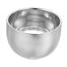 CAXUSD foam foam for shaving foam Seifenschale for shaving foam two -layer shaving shell double -layer shaving cup shaving household inaccurate travel double -walled stainless steel