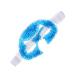 FRCOLOR PVC Shading Puffy Eyes Warm Eye Pads Sleep Eye Girl Beauty Supply Ice Hydro Ice Cooling Eye Ice Eye Valid Gel 20x10.5x0.8cm Blue