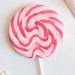 Giant Swirly Lollipop - Cherry Bakewell Flavour 85g Individually Wrapped Ideal for Parties and Stocking Fillers Pink Lollipop - Buy Online on GoSupps.com