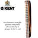 Kent 9T Pocket Comb & Hair Straightener - Wide & Fine Tooth Comb for Hair Care - Beard Straightener & Detangling Comb - 1 Pack Tortoiseshell - Buy Online on GoSupps.com