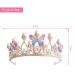 Gold Pearl Butterfly Princess Crown Headband | Rhinestone Hairpiece for Girls - Buy Online on GoSupps.com