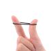 Driew Small Hair Ties 200 pcs - Mini Black Ponytail Holder Elastic Bands - Buy Online on GoSupps.com