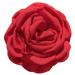 Limtula Fabric Rose Hair Clip Sweet Ballet Bowknot Hairpin Hair Styling Decors for Thin Hair Korean Style Headpiece Red flower clip