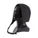 Padded hood black ULFBERTH - padded underhood for helmet and chainmail hood show fight and free fight