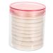 FOMIYES 2 Sets Loofah Face Wash Beauty Natural Loofa Women Cleaning Pads Reusable Facial Pads Loofah Puff Facial Sponge Round Makeup Depotting Kit Miss Makeup Remover Accessories
