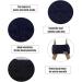 Simoda 4 Pieces Women Winter Warm Fuzzy Fleece Lined Headband Thick Cable knitted Ear Warmer Headwrap (#1) - Buy Online on GoSupps.com