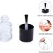 Solustre 15Pcs 5ml Refillable Empty Nail Polish Bottles with Brush - Transparent Glass Nail Art Containers for DIY Manicure - Buy Online on GoSupps.com