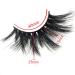 GOO GOO 3D Mink Eyelashes - 25mm Dramatic Long Siberian Mink Lashes - Handmade, Reusable False Eyelashes for Natural Layered Look - 1 Pair - Buy Online on GoSupps.com
