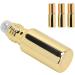 Yosoo Perfume Roller Bottle Set - 3 Refillable Glass Spray Bottles for Essential Oils & Fragrances | Portable & Eco-Friendly Design - Buy Online on GoSupps.com