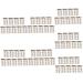 Baluue 63 Sheets Waterproof Eyebrow Stickers Imitation Eyebrow Stick on Eyebrows Makeup Brow Sticker Brown