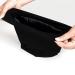 Satin Silk Lined Black Sleep Cap for Frizzy Hair Women - Prevent Frizz and Protect Hair Overnight - Buy Online on GoSupps.com
