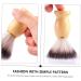 Angoily Vintage Wooden Handle Shaving Brush - Eco-Friendly Beard & Razor Brush for Men | Premium Roof Hair & Synthetic Fiber - Buy Online on GoSupps.com
